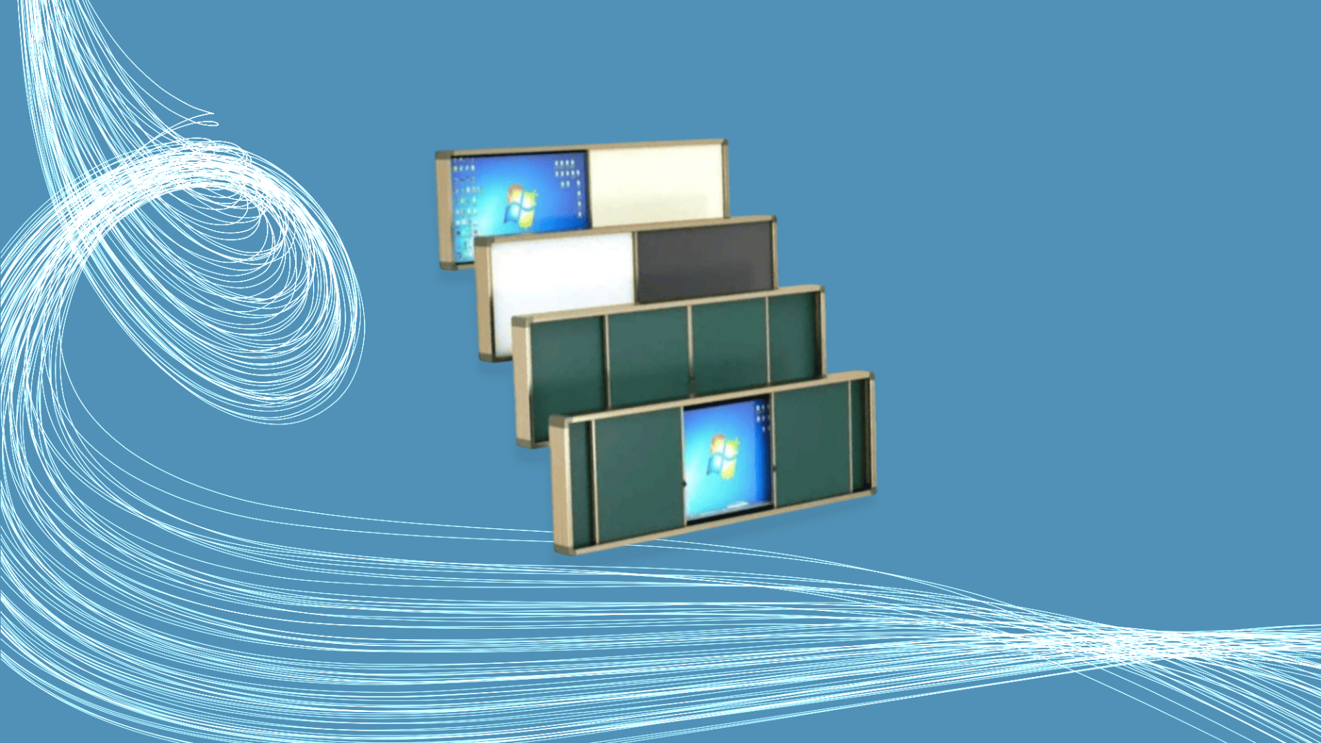 Sliding Shutter Safety System for Interactive Flat Panel